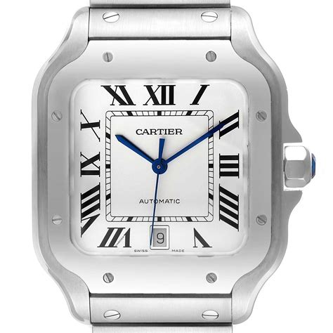 cartier santos 36 mm|cartier santos watch price list.